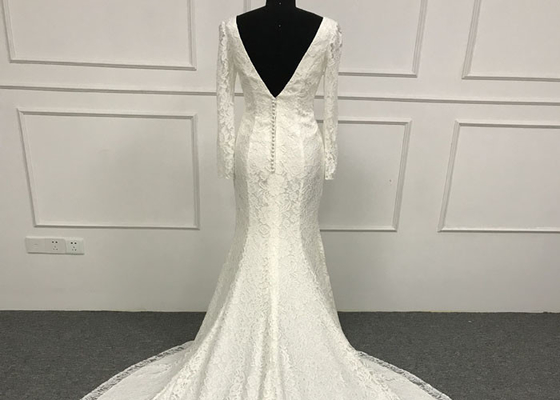 Real Sample Attractive A Line Ball Gown Wedding Dress For Mature Brides And Girls