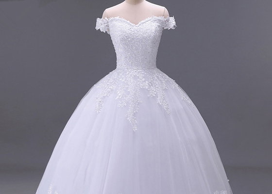 Gelinlik Strapless Sweetheart Ball Gown Wedding Dress , Sheer Back Princess Ball Gowns