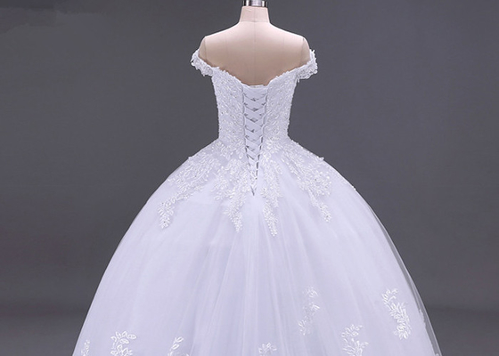 Gelinlik Strapless Sweetheart Ball Gown Wedding Dress , Sheer Back Princess Ball Gowns