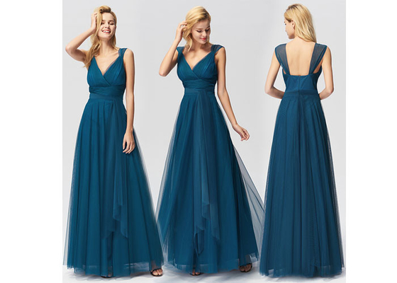 Covertible Floor Length Bridesmaid Dressing Gowns Beach Guest Party Use