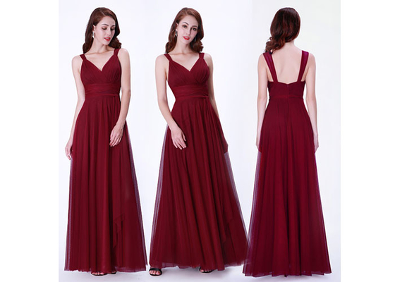 Covertible Floor Length Bridesmaid Dressing Gowns Beach Guest Party Use