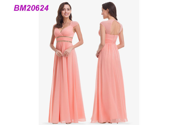 Royal Blue Chiffon Affordable Bridesmaid Dresses Fashion Wedding Party Formal Dresses