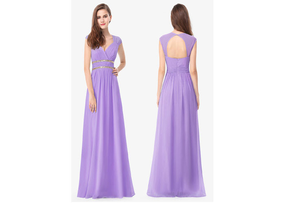 Royal Blue Chiffon Affordable Bridesmaid Dresses Fashion Wedding Party Formal Dresses
