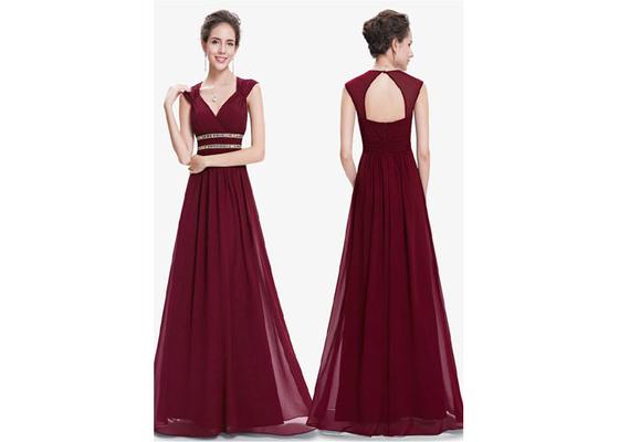 Royal Blue Chiffon Affordable Bridesmaid Dresses Fashion Wedding Party Formal Dresses
